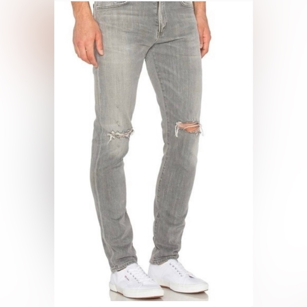 NWT Agolde‎ Men’s Slim Fit Bedford Jeans Size 29 Gray